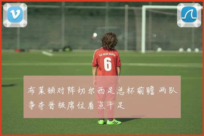 布莱顿对阵切尔西足总杯前瞻 两队争夺晋级席位看点十足
